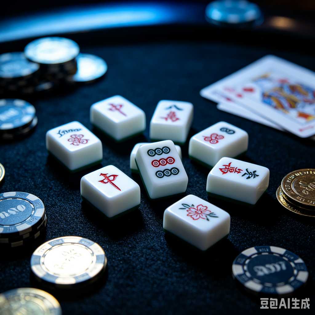 simple text mahjong tiles