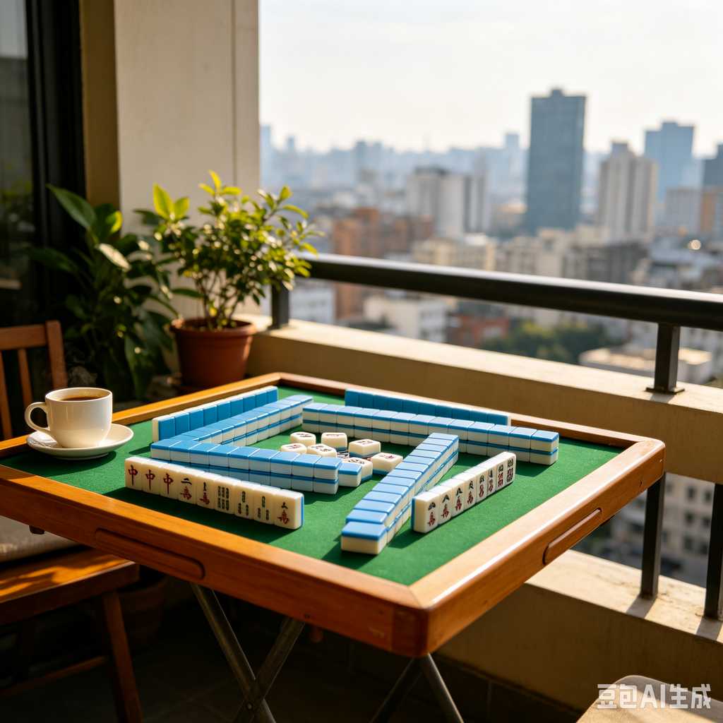 acrylic mahjong set