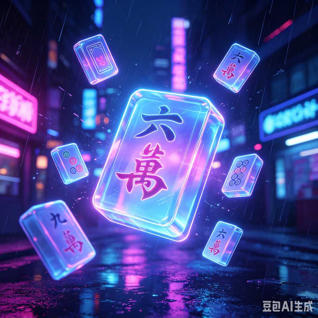 decorative mahjong tiles set