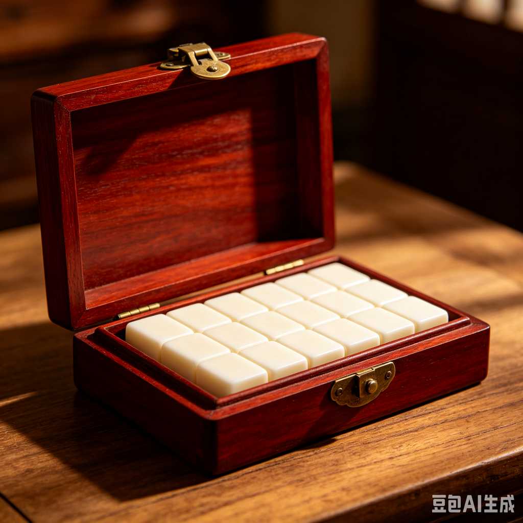 bright print mahjong tiles