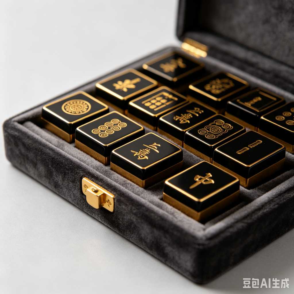 imported chinese mahjong set