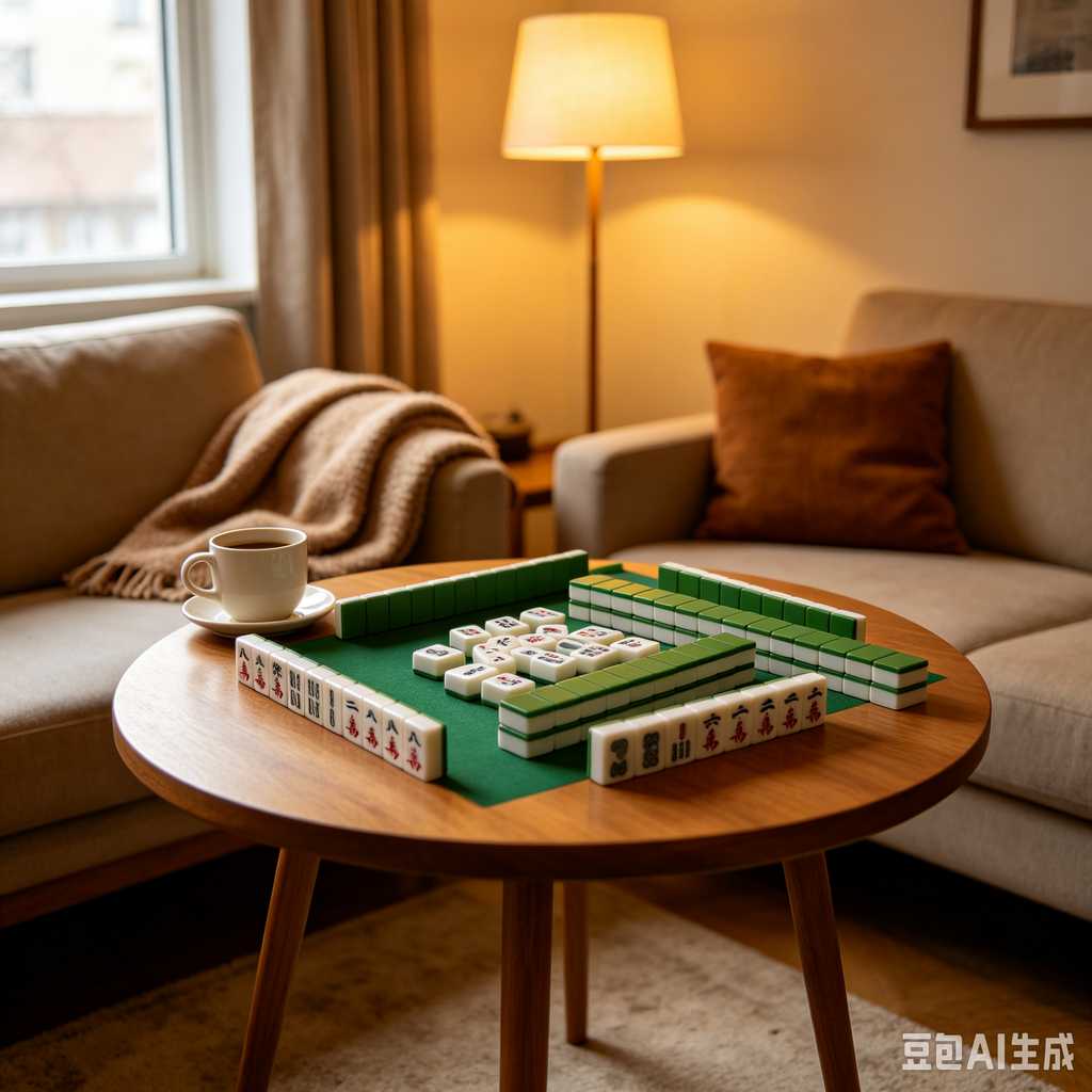 art carving mahjong set