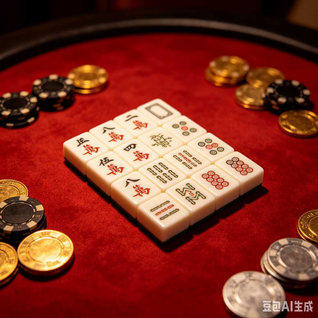 wear resistant print mahjong set