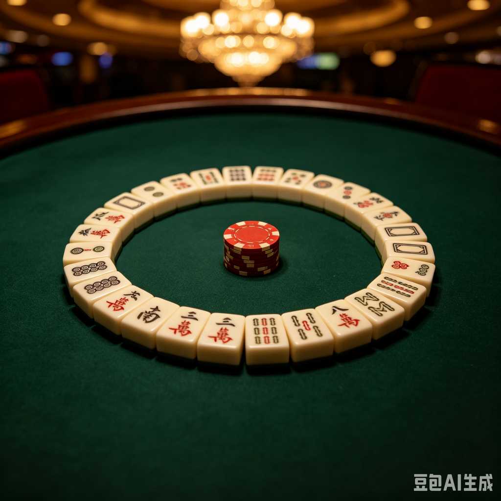 colored mahjong tile racks